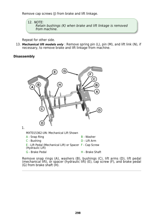 John Deere X570, X580, X584 Lawn Tractors Repair Manual (S.N. 100001-) (TM138819) - Image 4