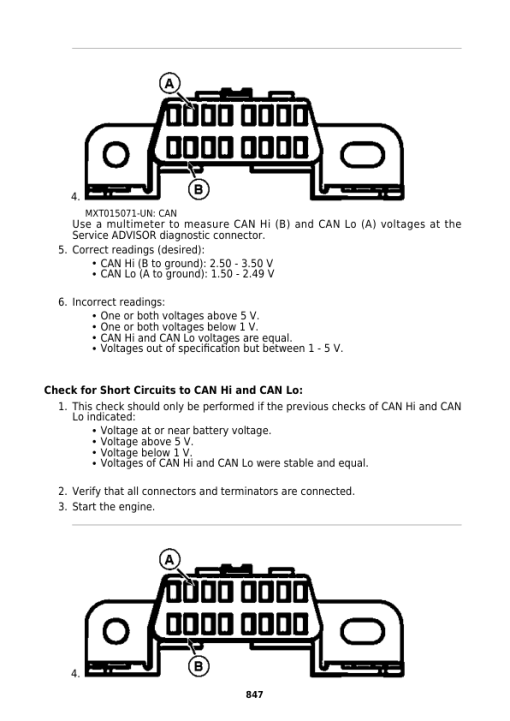 John Deere X590 Multi-Terrain Tractor Repair Manual (S.N. 100001-) (TM136919) - Image 2