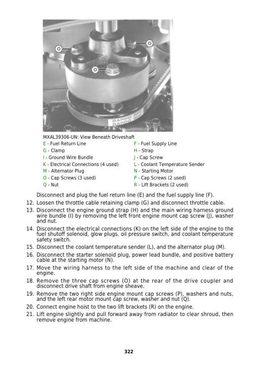 John Deere X740, X744, X748, X749 Lawn Tractors Repair Manual (TM2350 and TM2351) - Image 3