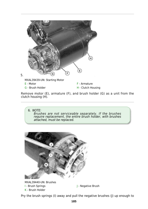 John Deere X950R Lawn Tractor Repair Manual (S.N - 030000 ) (TM129319) - Image 3