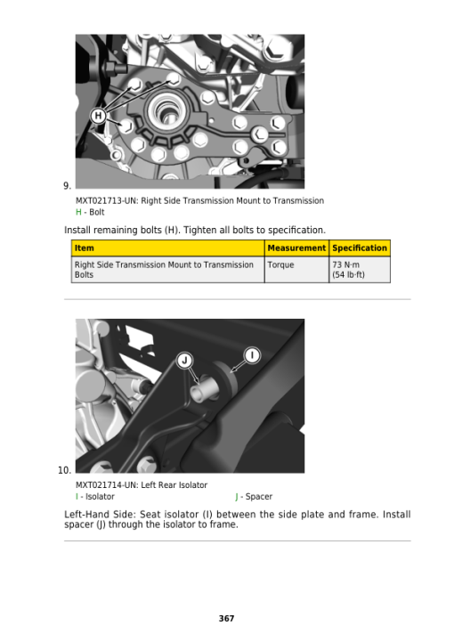 John Deere XUV865E, XUV865M, XUV865R Gator Utility Vehicle Repair Manual (TM145619) - Image 3