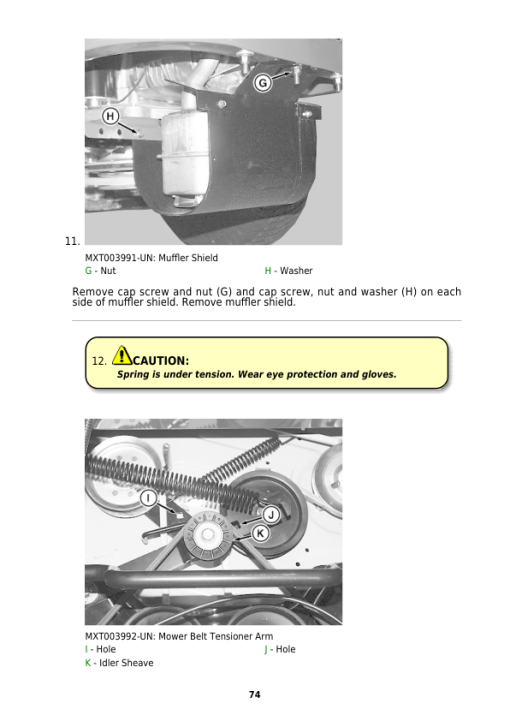 John Deere Z425, Z435, Z445, Z465 EZtrak Mower Repair Manual (TM113019) (S.N. 100001-) - Image 3