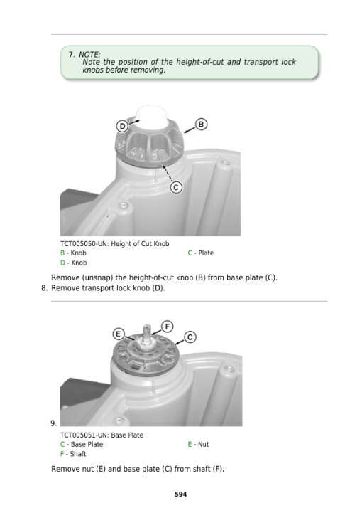 John Deere Z910A, Z920A, Z925A, Z925A EFI, Z930A, Z950A, Z960A, Z970A Mower Repair Manual - Image 5