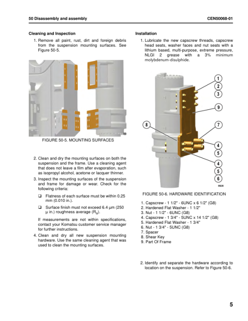 Komatsu 930E-5 Dump Truck Service Repair Manual - Image 4