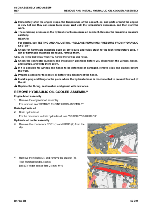 Komatsu D475A-8R Bulldozer Service Repair Manual - Image 2