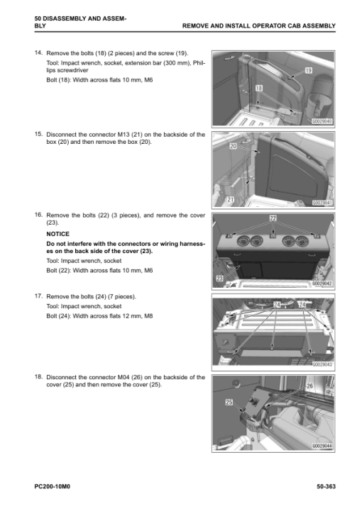 Komatsu PC200-10M0 Excavator Service Repair Manual - Image 4