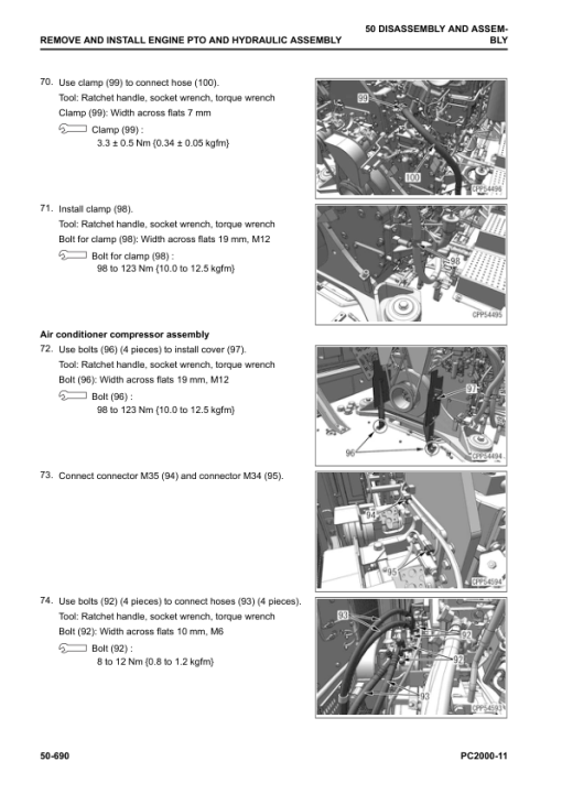 Komatsu PC200-11 Excavator Service Repair Manual - Image 5