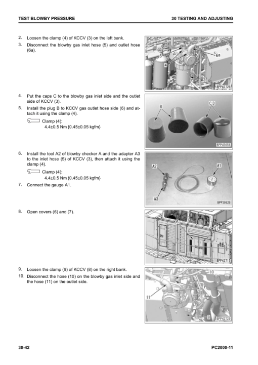 Komatsu PC200-11 Excavator Service Repair Manual - Image 2