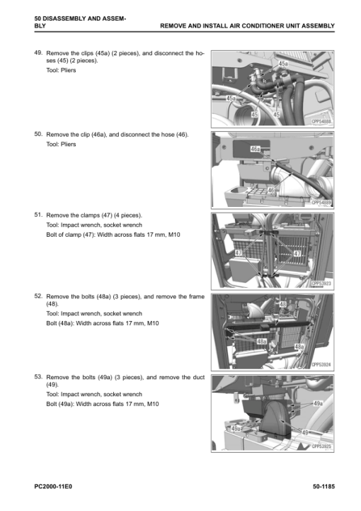 Komatsu PC200-11E0 Excavator Service Repair Manual - Image 6