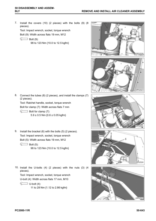 Komatsu PC200-11R Excavator Service Repair Manual - Image 5