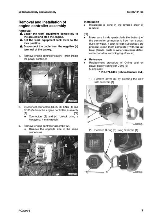 Komatsu PC2000-8 Excavator Service Repair Manual - Image 5