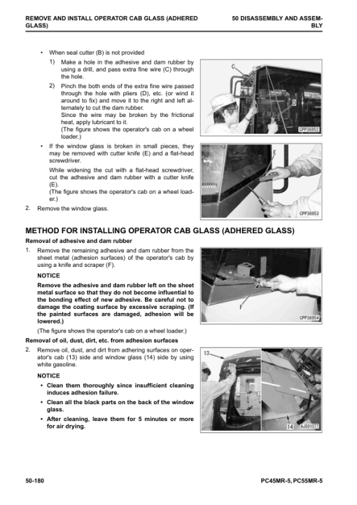 Komatsu PC45MR-5, PC55MR-5 Excavator Service Repair Manual - Image 5