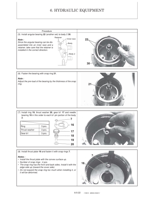 Gehl M08, Mustang 80M Compact Excavator Repair Service Manual - Image 4