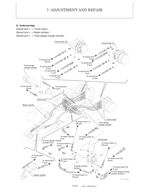 Gehl M08, Mustang 80M Compact Excavator Repair Service Manual - Image 5