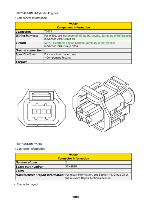 John Deere 6145R, 6155R, 6155RH, 6175R, 6195R, 6215R Tractors Repair Manual - Image 3