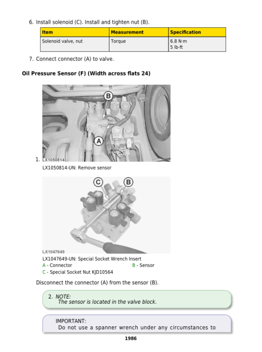 John Deere 6145R, 6155R, 6155RH, 6175R, 6195R, 6215R Tractors Repair Manual - Image 4