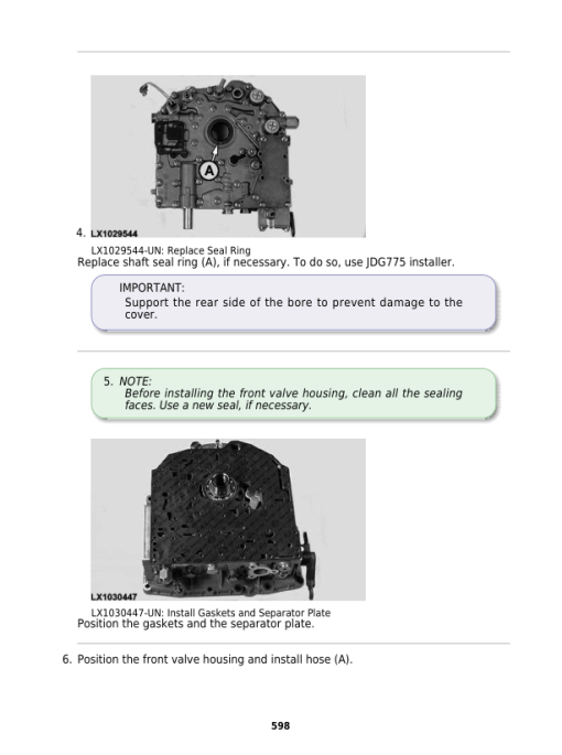 John Deere 6155M, 6155MH, 6175M, 6195M, 6210M Tractors Repair Manual - Image 6