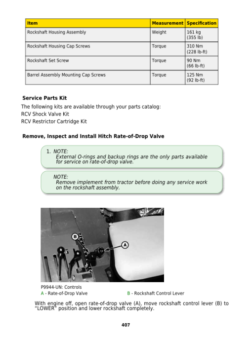 John Deere 6100D, 6110D, 6115D, 6125D, 6130D, 6140D Tractors Repair Manual - Image 4