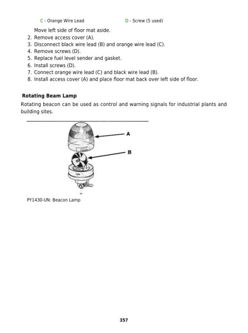 John Deere 5303, 5403, 5503 Tractors Repair Manual - Image 3