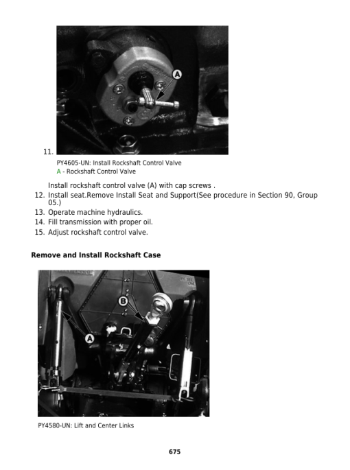 John Deere 5303, 5403, 5503 Tractors Repair Manual - Image 4