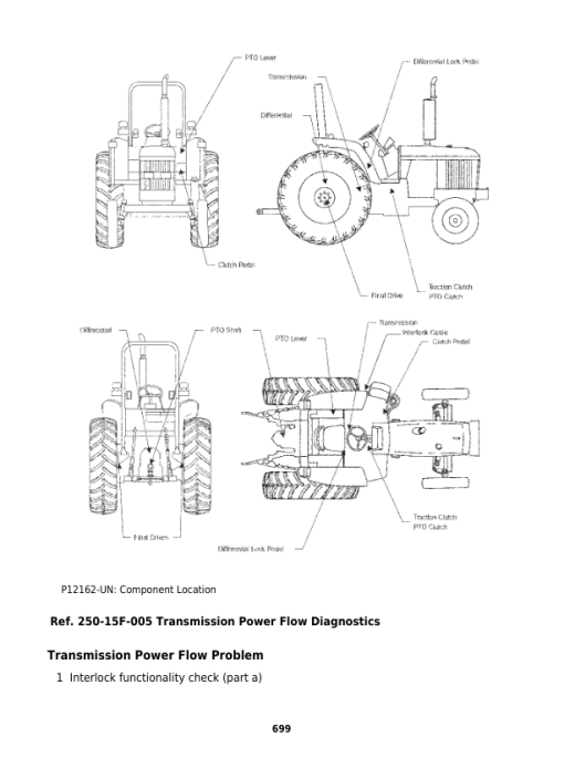 John Deere 6403, 6603 Tractors Service Repair Manual - Image 6