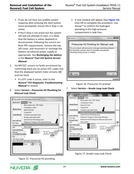 Nuvera M55A-13 Fuel Cell System A2D7 Series Repair Manual - Image 3