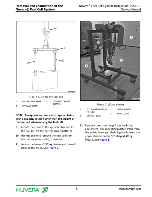 Nuvera N95A-21 Fuel Cell System A2D2 Series Repair Manual - Image 2