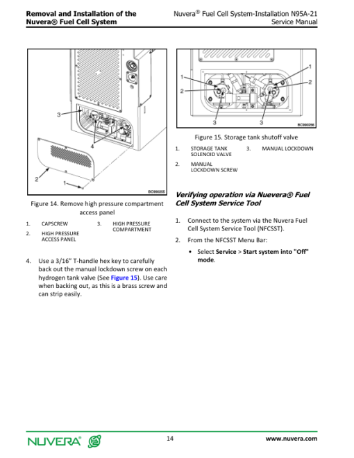 Nuvera N95A-21 Fuel Cell System A2D2 Series Repair Manual - Image 5