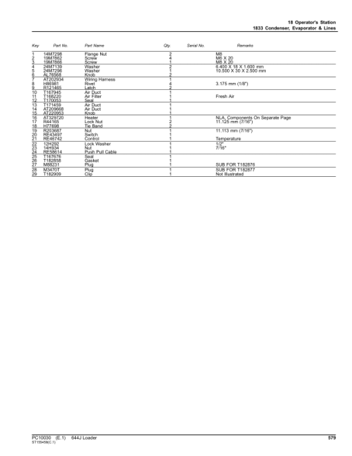 John Deere 644J Loaders (SN 611232-) Parts Catalog Manual - PC10030 - Image 2