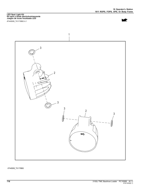 John Deere 310SJ TMC Backhoe Loaders Parts Catalog Manual - PC10069 - Image 4