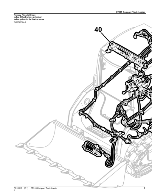 John Deere CT315 Compact Track Loaders Parts Catalog Manual - PC10112 - Image 2