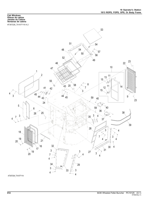 John Deere 643K Wheeled Feller Bunchers Parts Catalog Manual - PC10125 - Image 4