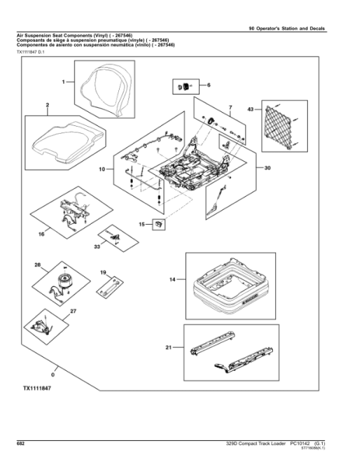 John Deere 329D Compact Track Loaders Parts Catalog Manual - PC10142 - Image 4