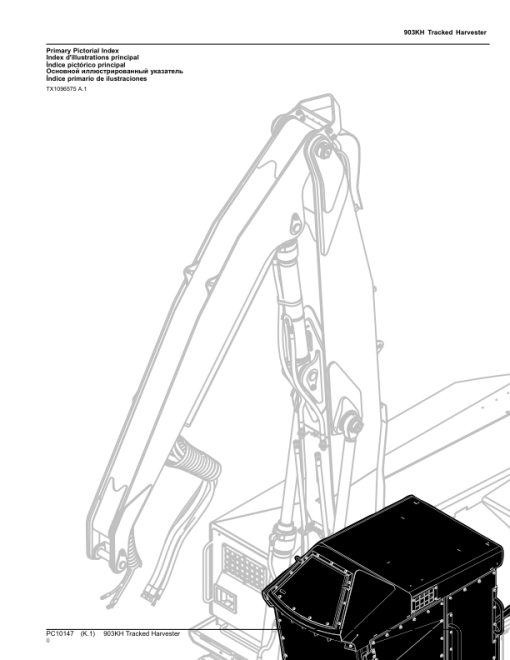 John Deere 903KH Tracked Feller Bunchers (SN C181103- C270472 & D181103- D270472) Parts Catalog Manual - PC10147 - Image 4