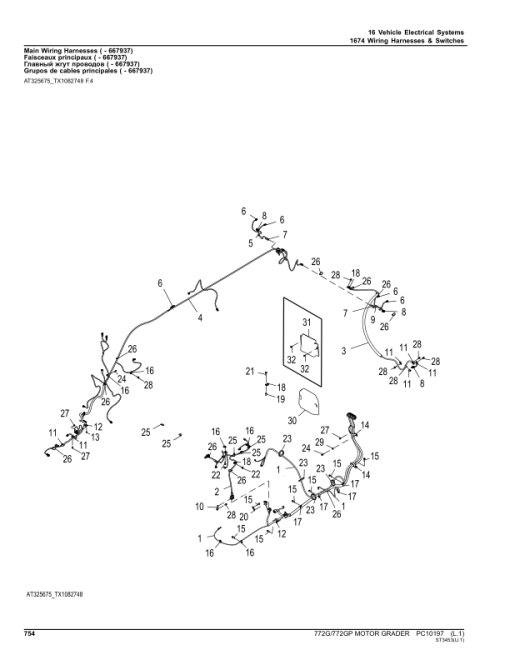 John Deere 772G, 772GP Motor Graders (SN C634754 - 656728 & D634754 - 656728) Parts Catalog Manual - PC10197 - Image 2