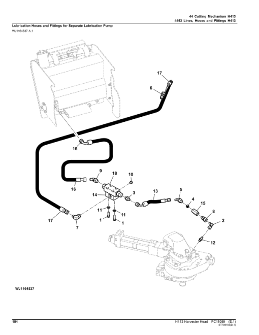 John Deere H413 Harvesting Heads (SN 000006-) Parts Catalog Manual - PC11089 - Image 2