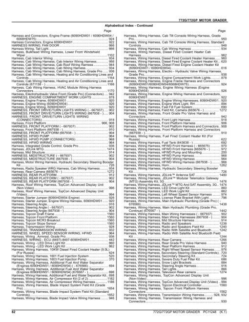 John Deere 772G, 772GP Graders (SN C656729- & D656729-) Parts Catalog Manual - PC11248 - Image 3