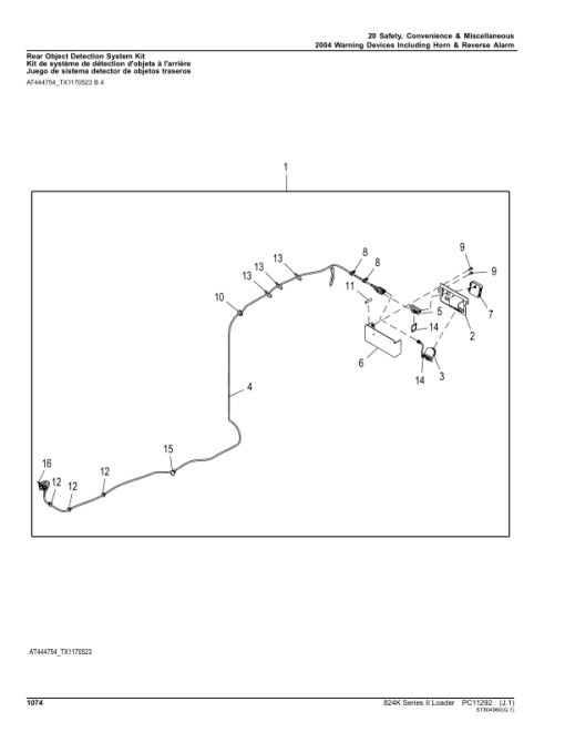 John Deere 824K Series II Crawlers (SN 1DW824K_  F664579-) Parts Catalog Manual - PC11292 - Image 3