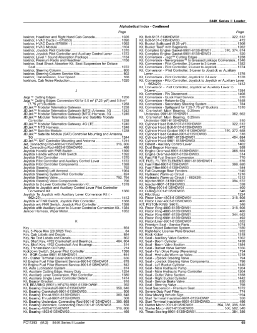 John Deere 844K Series II Crawlers (SN C664096- & D664096-) Parts Catalog Manual - PC11293 - Image 4