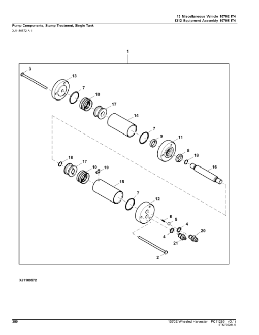 John Deere 1070E IT4 Wheeled Harvesters (SN 002205-002223) Parts Catalog Manual - PC11295 - Image 4