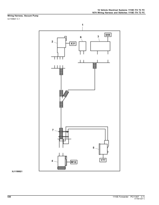 John Deere 1110E IT4 T2 FFC Forwarders (SN 003801 - 004050) Parts Catalog Manual - PC11307 - Image 3