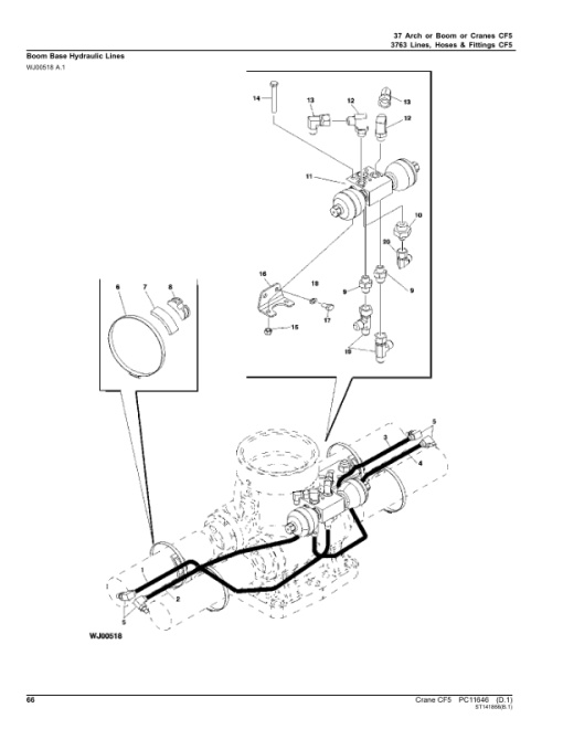 John Deere CF5 Crane Attachments Parts Catalog Manual - PC11646 - Image 4