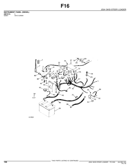 John Deere 24 Skid Steers Parts Catalog Manual - PC1230 - Image 2