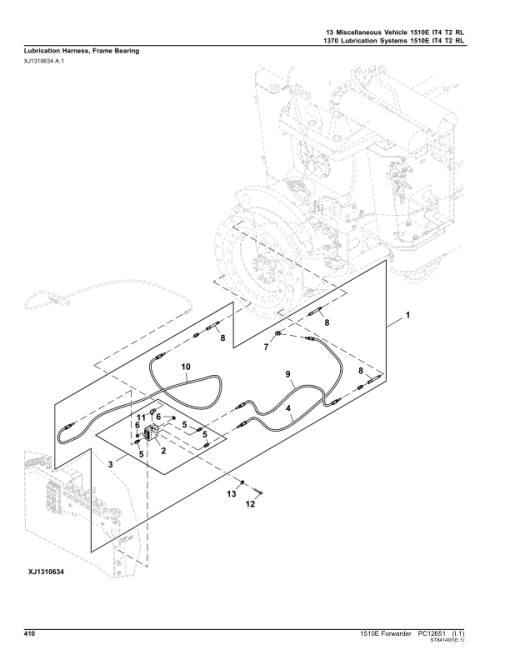 John Deere 1510E IT4 T2 Forwarders (SN 003213 - 003569) Parts Catalog Manual - PC12651 - Image 4