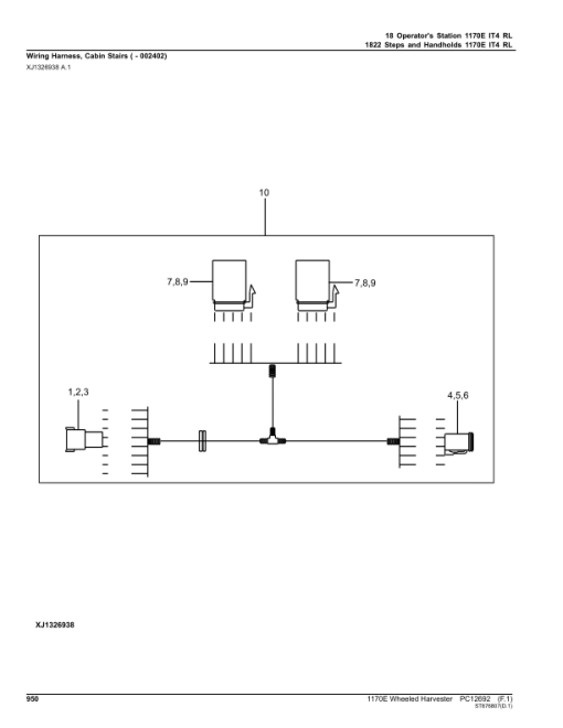 John Deere 1170E IT4 Wheeled Harvesters (SN 002359 - 002642) Parts Catalog Manual - PC12692 - Image 4