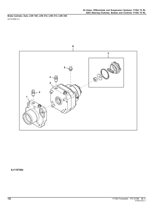 John Deere 1110G T2 RL Forwarders (SN C004201-004458) Parts Catalog Manual - PC13189 - Image 3