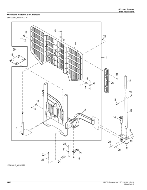 John Deere 1910G Forwarders (SN L002175-002339) Parts Catalog Manual - PC13553 - Image 3