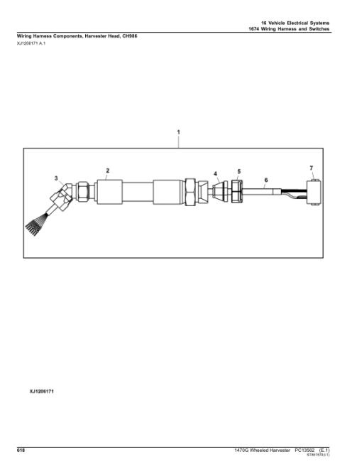 John Deere 1470G Wheeled Harvesters (SN L002211-002291) Parts Catalog Manual - PC13562 - Image 4