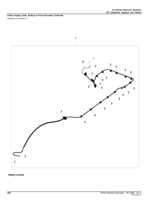 John Deere 1070G Forwarders (SN 1WJ1070G_ _F004403-) Parts Catalog Manual - PC13563 - Image 3