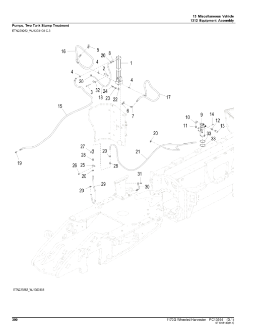 John Deere 1170G Forwarders (SN F003107-) Parts Catalog Manual - PC13564 - Image 3